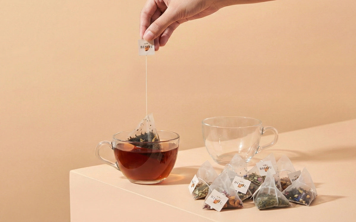 Plastic-free Bisou sachets